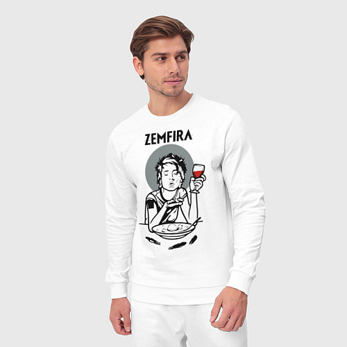 Мужской костюм ZEMFIRA Земфира / Белый – фото 3