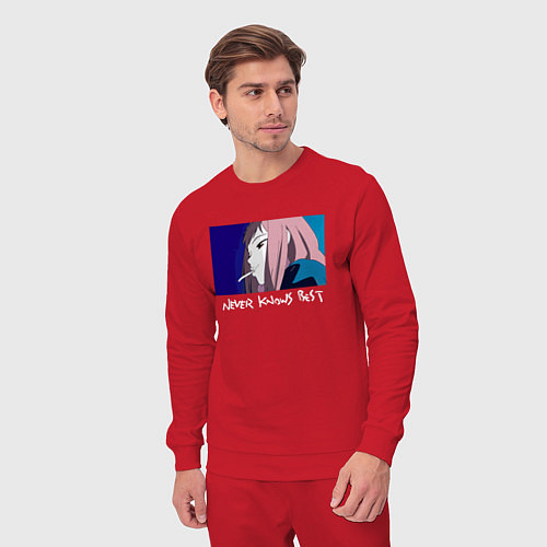 Мужской костюм Never knows best color / Красный – фото 3