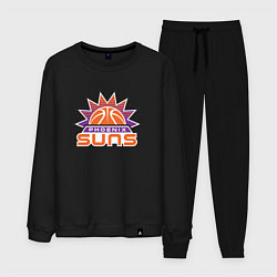 Костюм хлопковый мужской Phoenix Suns, цвет: черный