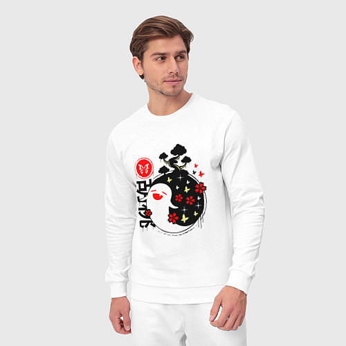 Мужской костюм ГЕНШИН ИМПАКТ ДУХИ / Белый – фото 3