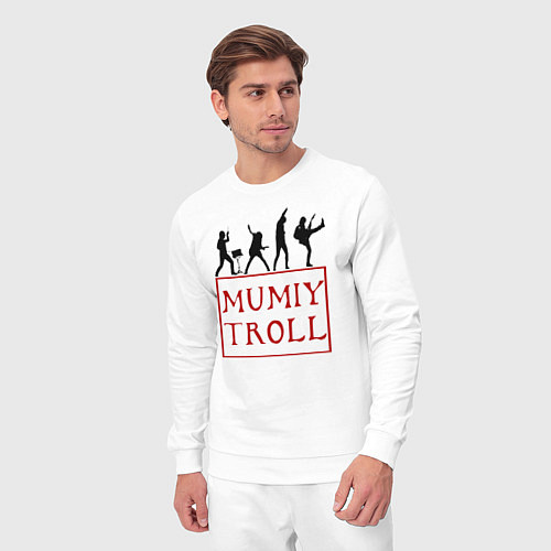 Мужской костюм Mumiy Troll Мумий Тролль / Белый – фото 3
