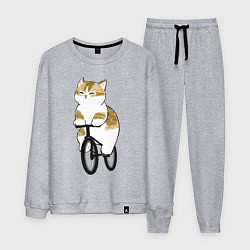 Мужской костюм Котик на велосипеде