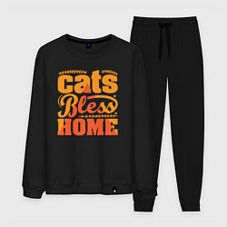 Мужской костюм Cats bless home