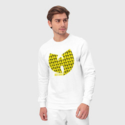 Костюм хлопковый мужской Wu-Tang Style, цвет: белый — фото 2