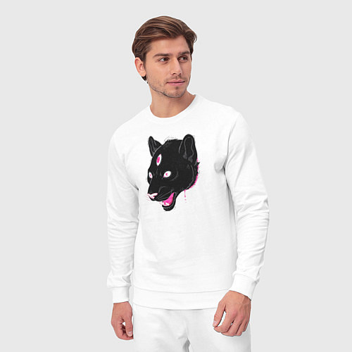 Мужской костюм Магическая Пантера / Белый – фото 3