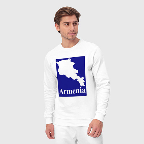 Мужской костюм Армения Armenia / Белый – фото 3