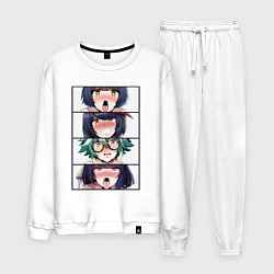 Мужской костюм Genshin Impact Ahegao face