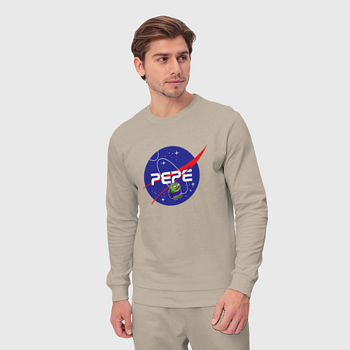 Мужской костюм Pepe Pepe space Nasa / Миндальный – фото 3