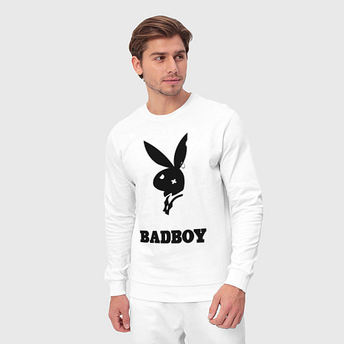 Мужской костюм BAD BOY PLAYBOY / Белый – фото 3