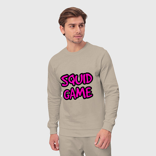 Мужской костюм Squid Game Pinker / Миндальный – фото 3