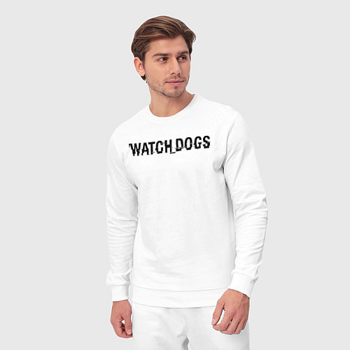Мужской костюм Watch Dogs / Белый – фото 3