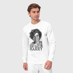 Костюм хлопковый мужской Harry Styles, цвет: белый — фото 2