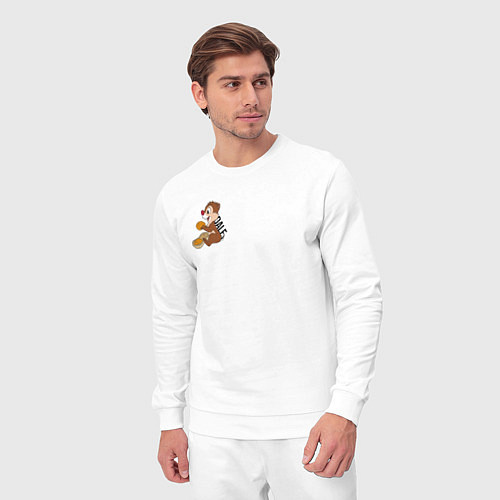 Мужской костюм Chipmunk Dale / Белый – фото 3