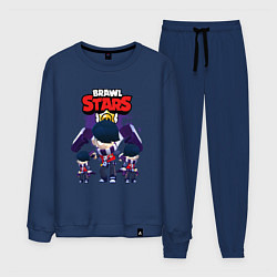 Костюм хлопковый мужской EDGAR EPIC HERO BRAWL STARS, цвет: тёмно-синий