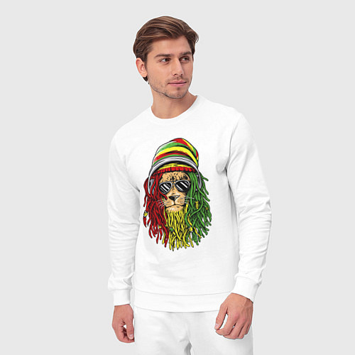 Мужской костюм Rasta lioN / Белый – фото 3