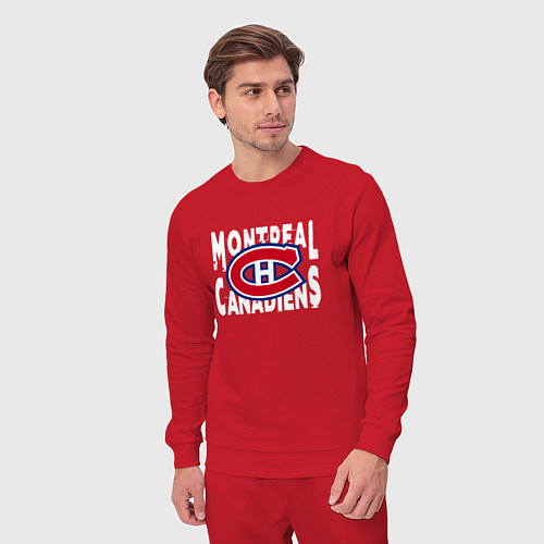 Мужской костюм Монреаль Канадиенс, Montreal Canadiens / Красный – фото 3