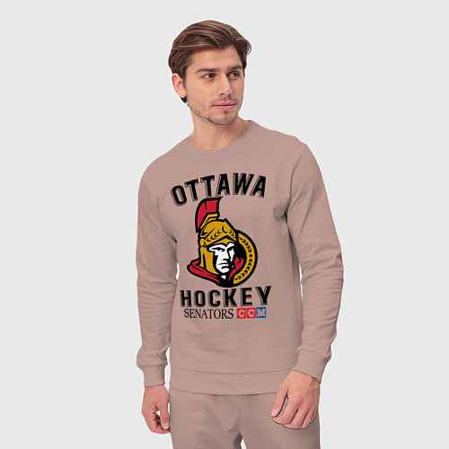 Мужской костюм OTTAWA SENATORS ОТТАВА СЕНАТОРЗ / Пыльно-розовый – фото 3