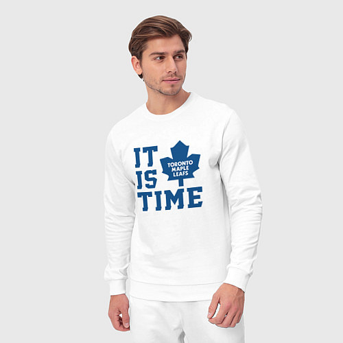 Мужской костюм It is Toronto Maple Leafs Time, Торонто Мейпл Лифс / Белый – фото 3