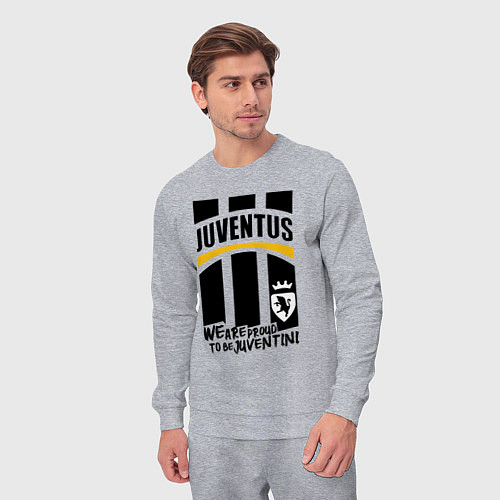 Мужской костюм Juventus Ювентус / Меланж – фото 3