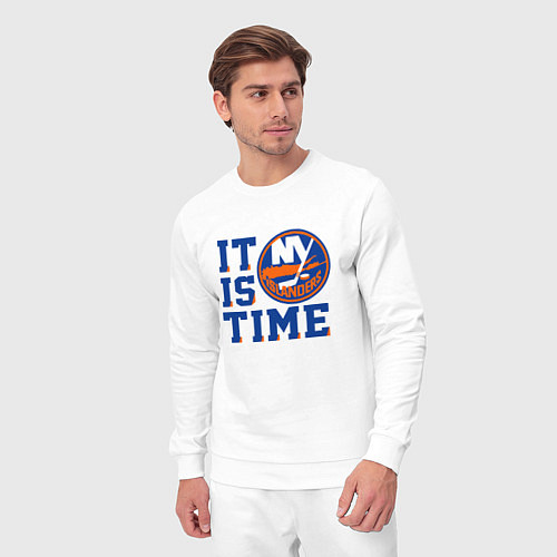 Мужской костюм It Is New York Islanders Time Нью Йорк Айлендерс / Белый – фото 3
