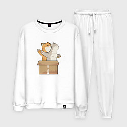 Костюм хлопковый мужской Catanic, цвет: белый