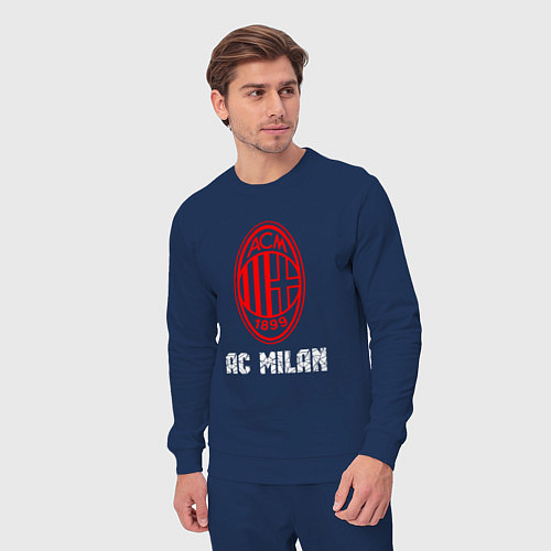 Мужской костюм МИЛАН AC Milan / Тёмно-синий – фото 3