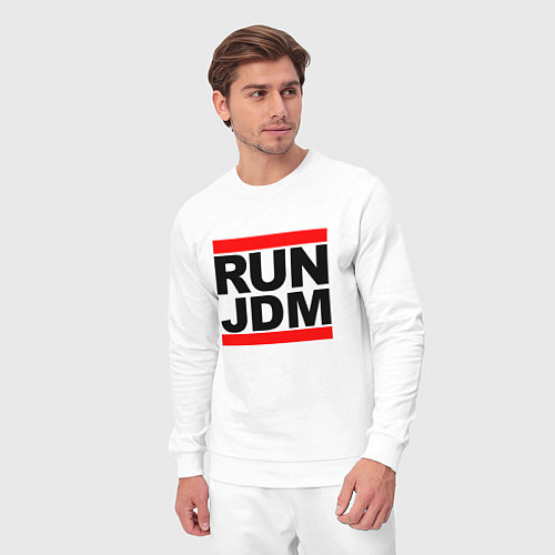Мужской костюм Run JDM Japan / Белый – фото 3