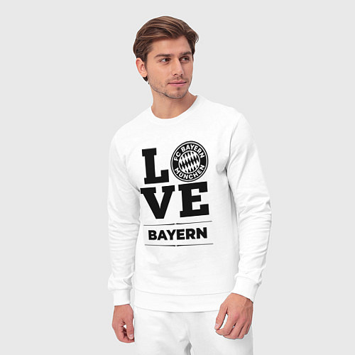 Мужской костюм Bayern Love Классика / Белый – фото 3