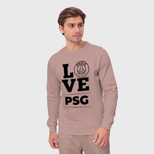 Мужской костюм PSG Love Классика / Пыльно-розовый – фото 3