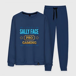 Костюм хлопковый мужской Sally Face PRO Gaming, цвет: тёмно-синий