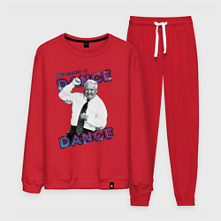 Костюм хлопковый мужской Жаркое лето 96го Борис Ельцин, цвет: красный