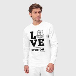 Костюм хлопковый мужской Everton Love Классика, цвет: белый — фото 2