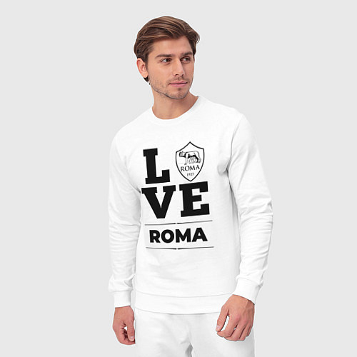 Мужской костюм Roma Love Классика / Белый – фото 3