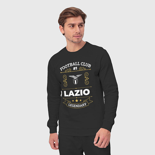 Мужской костюм Lazio: Football Club Number 1 / Черный – фото 3