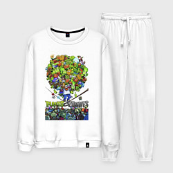 Мужской костюм Crazy Dave plants