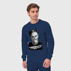 Костюм хлопковый мужской The Prodigy - firestarter, цвет: тёмно-синий — фото 2