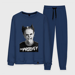 Костюм хлопковый мужской The Prodigy - firestarter, цвет: тёмно-синий