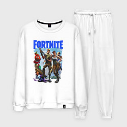 Костюм хлопковый мужской FORTNITE ПЕРСОНАЖИ ИГРЫ, цвет: белый