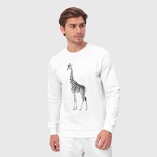 Мужской костюм Грация жирафа / Белый – фото 3