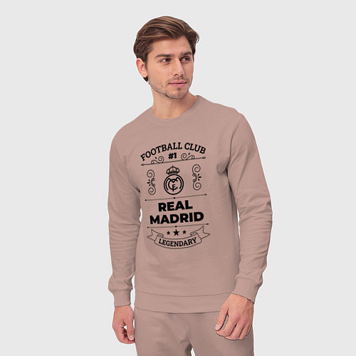 Мужской костюм Real Madrid: Football Club Number 1 Legendary / Пыльно-розовый – фото 3