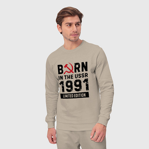 Мужской костюм Born In The USSR 1991 Limited Edition / Миндальный – фото 3