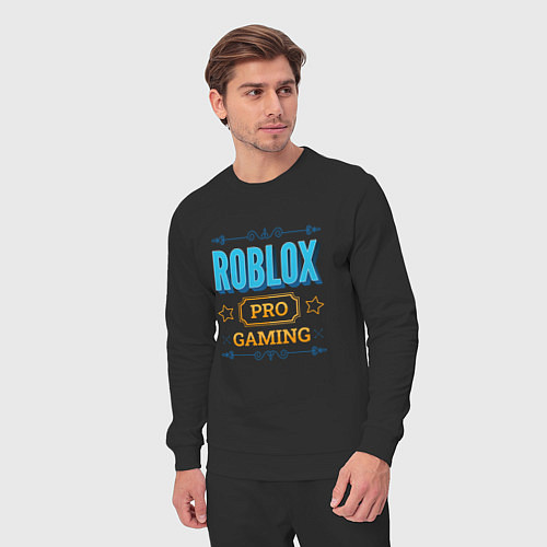 Мужской костюм Игра Roblox PRO Gaming / Черный – фото 3