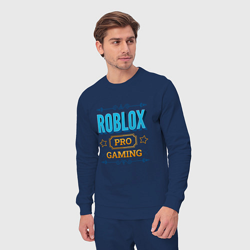 Мужской костюм Игра Roblox PRO Gaming / Тёмно-синий – фото 3