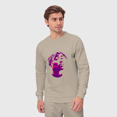 Мужской костюм 2pac in pink / Миндальный – фото 3