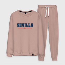 Костюм хлопковый мужской Sevilla FC Classic, цвет: пыльно-розовый