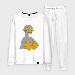 Мужской костюм Два весёлых гуся СЕРЫЙ