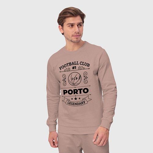 Мужской костюм Porto: Football Club Number 1 Legendary / Пыльно-розовый – фото 3