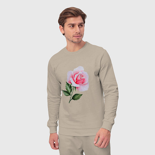 Мужской костюм Gentle Rose / Миндальный – фото 3