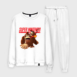 Костюм хлопковый мужской Nintendo - DK, цвет: белый
