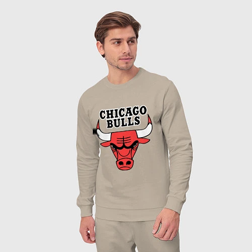 Мужской костюм Chicago Bulls / Миндальный – фото 3